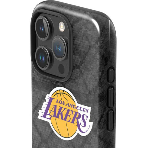 NBA Los Angeles Lakers Dark Rust iPhone 16 Pro Impact Case